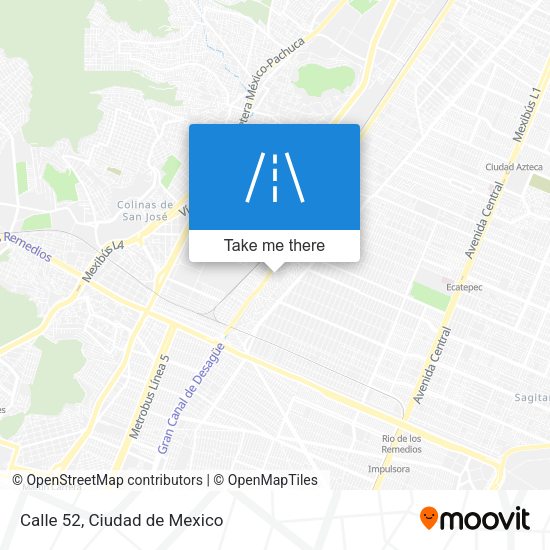 Mapa de Calle 52