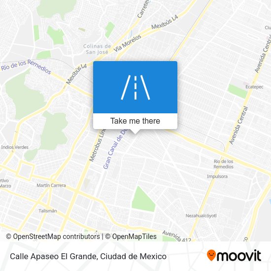 Mapa de Calle Apaseo El Grande