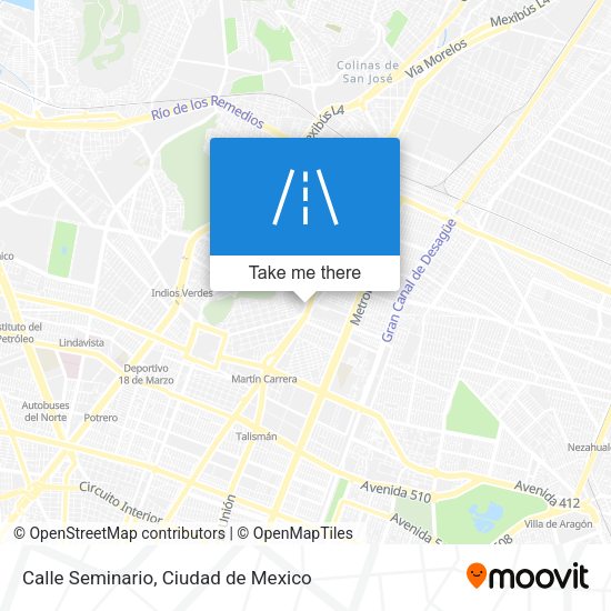Calle Seminario map