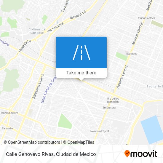 Calle Genovevo Rivas map