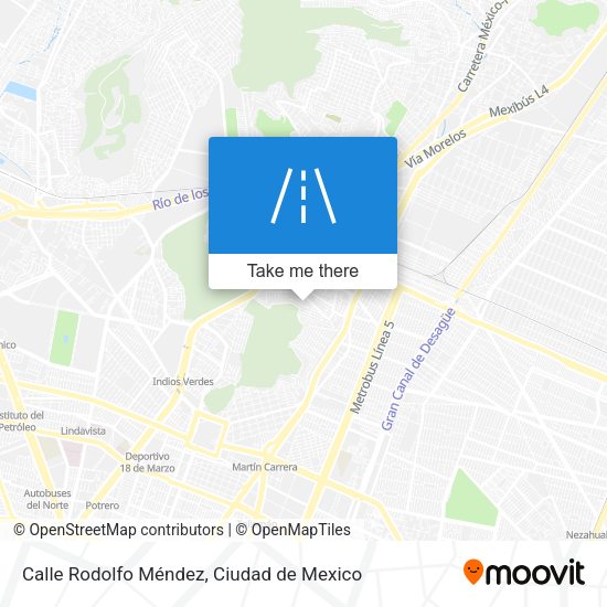 Calle Rodolfo Méndez map
