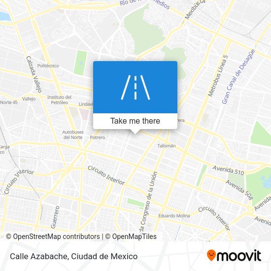 Mapa de Calle Azabache