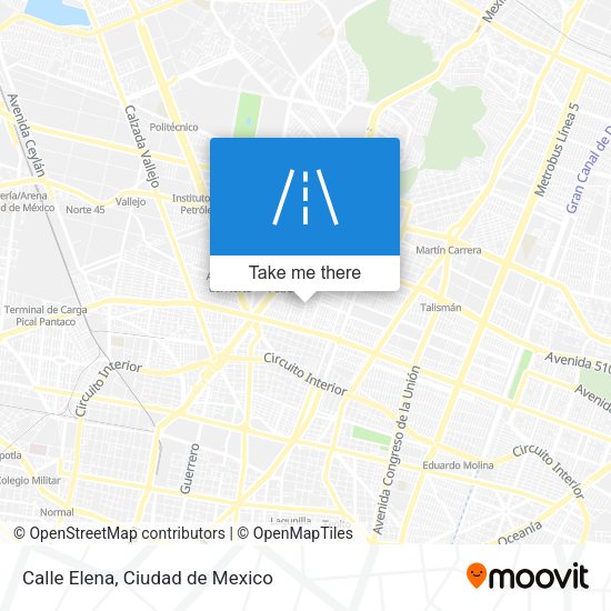 Mapa de Calle Elena