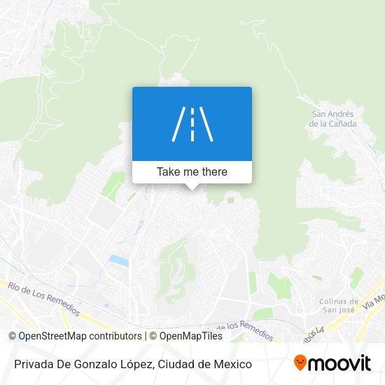 Privada De Gonzalo López map