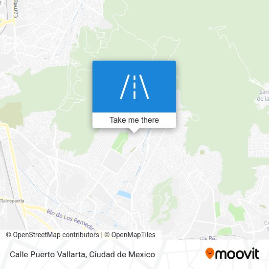 Mapa de Calle Puerto Vallarta