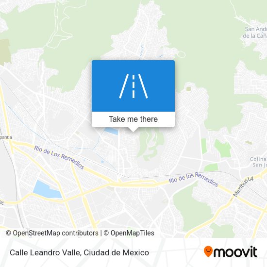 Calle Leandro Valle map