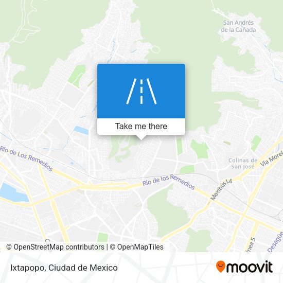 Mapa de Ixtapopo