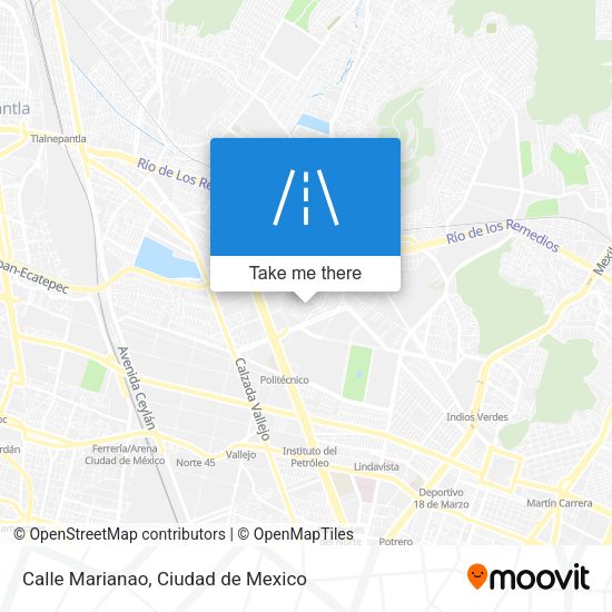 Calle Marianao map