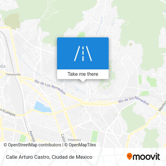 Calle Arturo Castro map