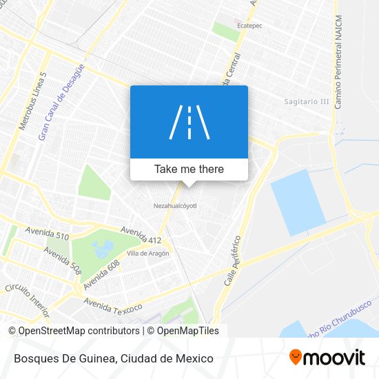 Bosques De Guinea map