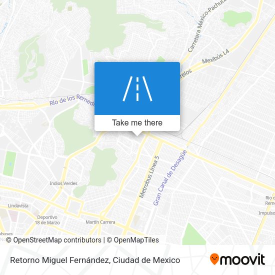 Retorno Miguel Fernández map