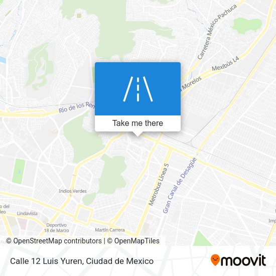 Calle 12 Luis Yuren map
