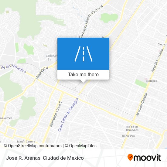 José R. Arenas map