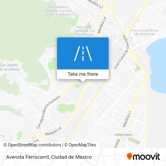 Avenida Ferrocarril map