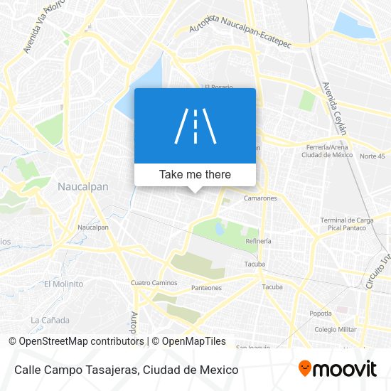Calle Campo Tasajeras map