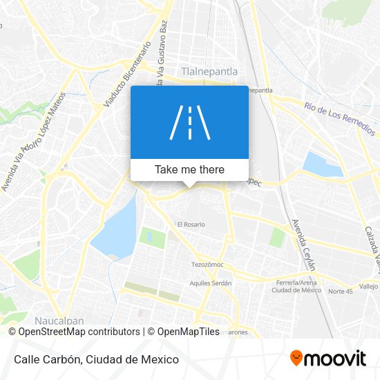Mapa de Calle Carbón