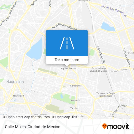 Calle Mixes map