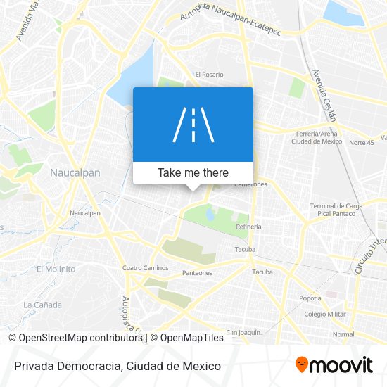 Privada Democracia map