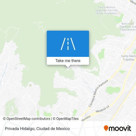 Privada Hidalgo map