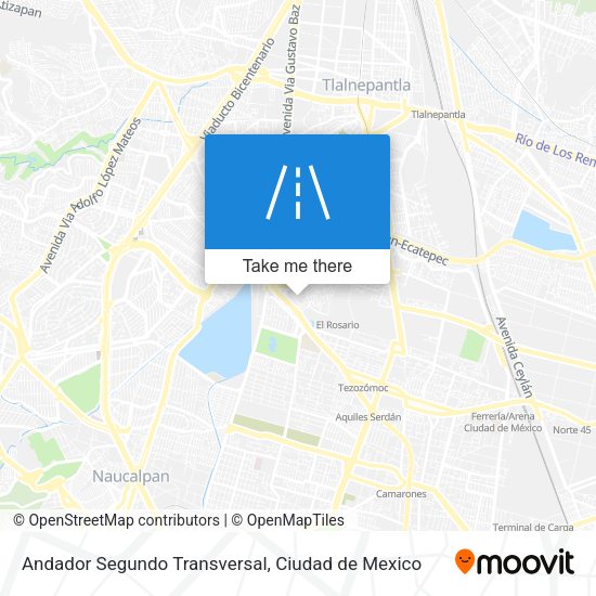 Andador Segundo Transversal map