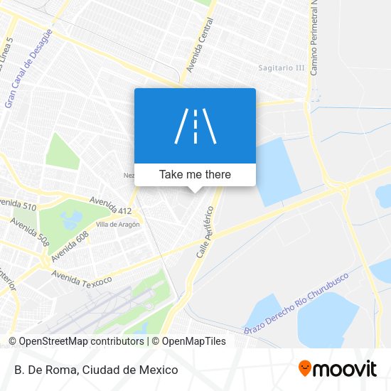 Mapa de B. De Roma