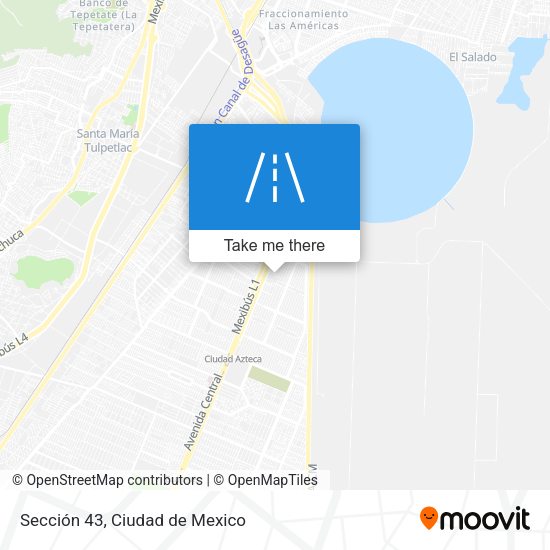 Sección 43 map
