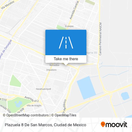 Plazuela 8 De San Marcos map