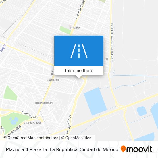 Plazuela 4 Plaza De La República map