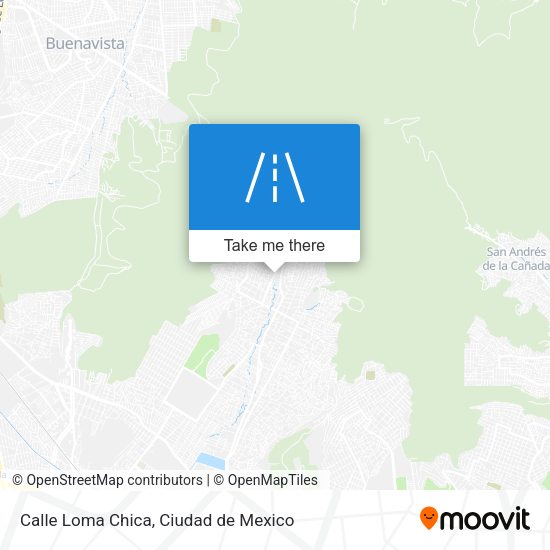 Mapa de Calle Loma Chica