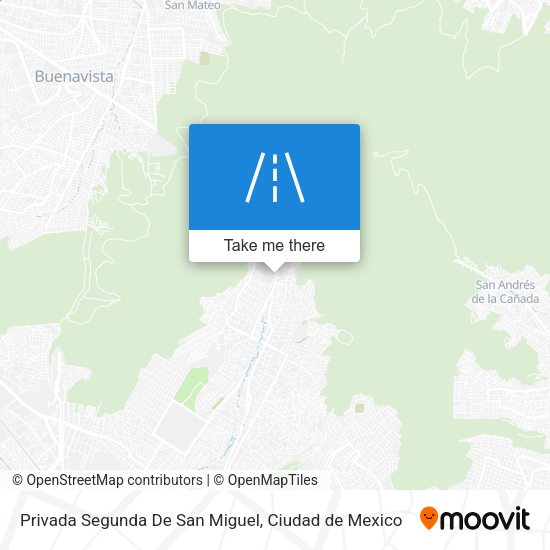 Privada Segunda De San Miguel map