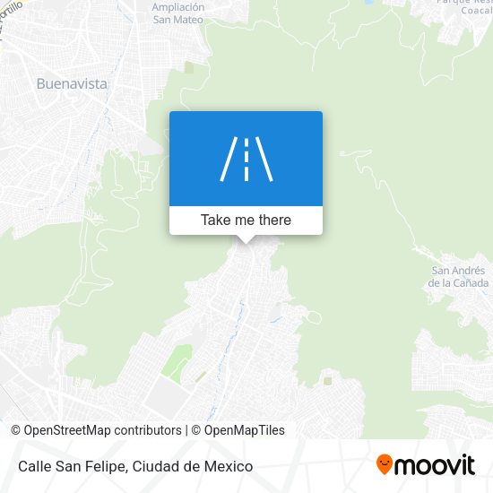 Calle San Felipe map