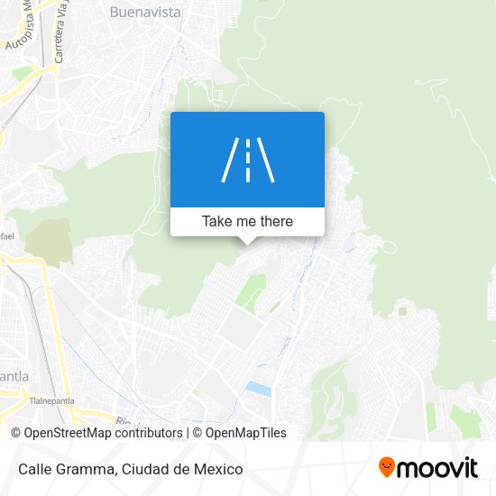 Mapa de Calle Gramma