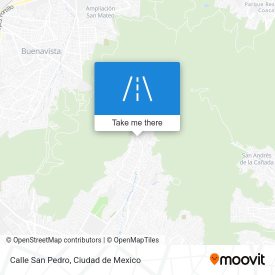 Mapa de Calle San Pedro
