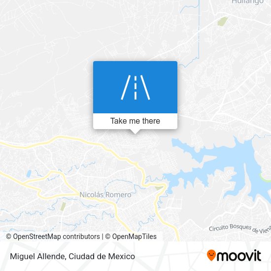 Mapa de Miguel Allende