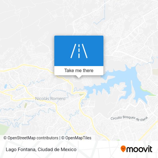 Mapa de Lago Fontana