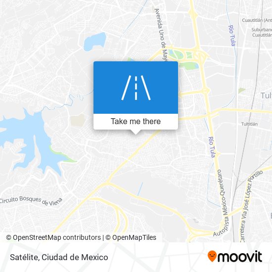 Satélite map