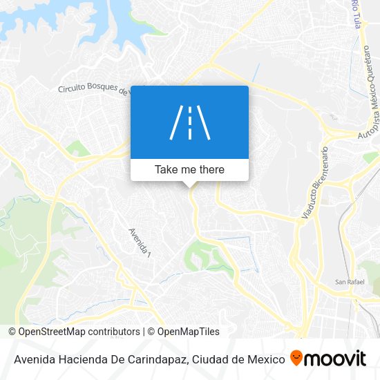 Avenida Hacienda De Carindapaz map