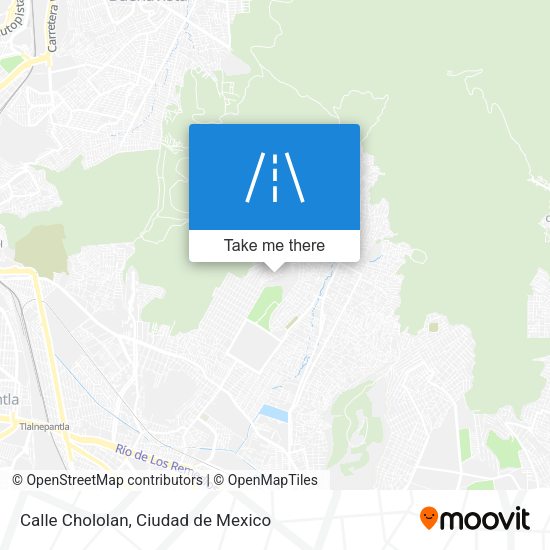 Calle Chololan map
