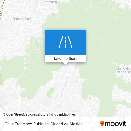Calle Francisco Rubiales map