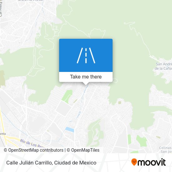 Mapa de Calle Julián Carrillo