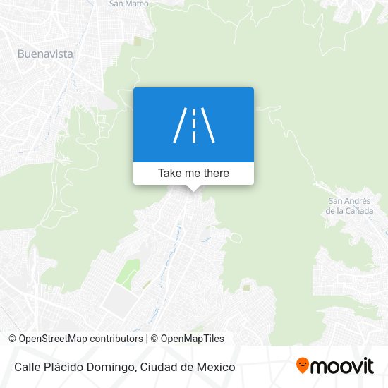 Calle Plácido Domingo map