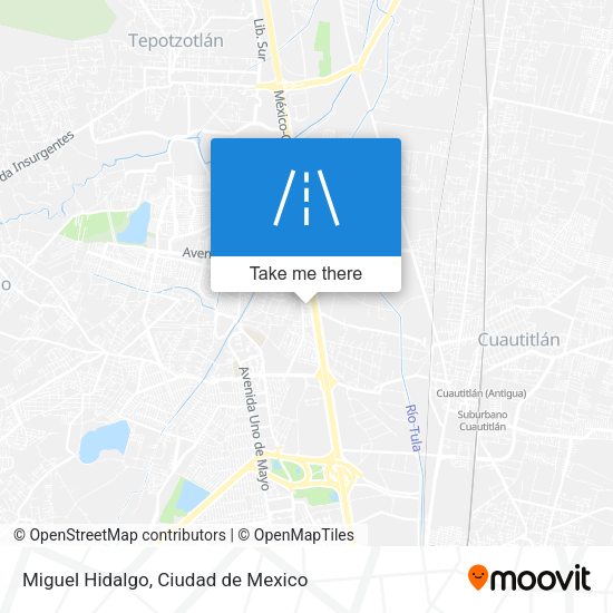 Miguel Hidalgo map