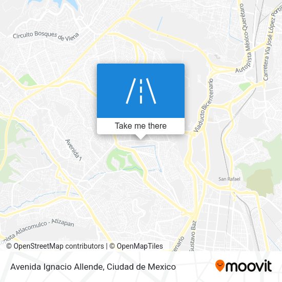 Mapa de Avenida Ignacio Allende