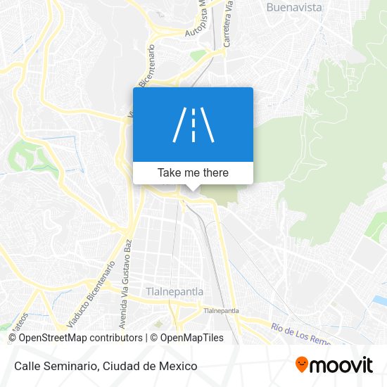 Mapa de Calle Seminario