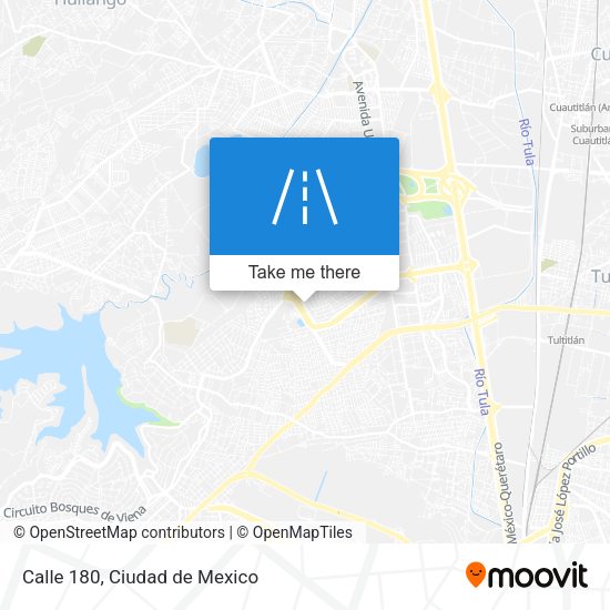 Mapa de Calle 180
