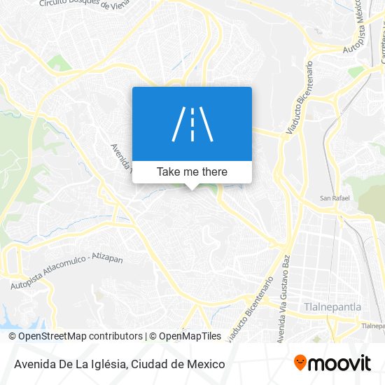 Mapa de Avenida De La Iglésia