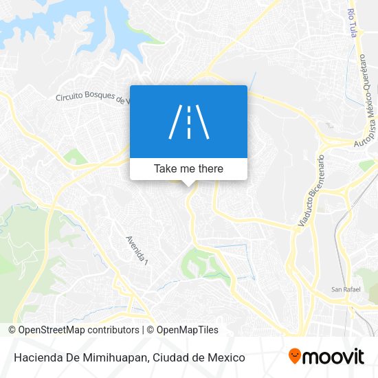 Hacienda De Mimihuapan map