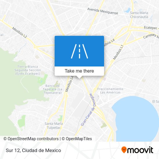 Mapa de Sur 12