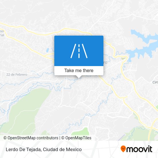 Mapa de Lerdo De Tejada
