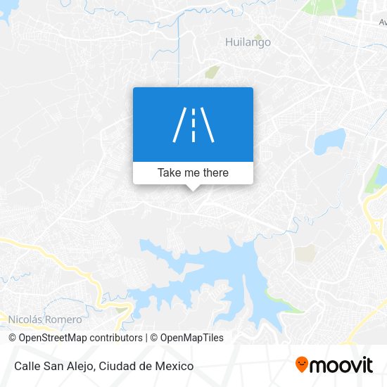 Calle San Alejo map